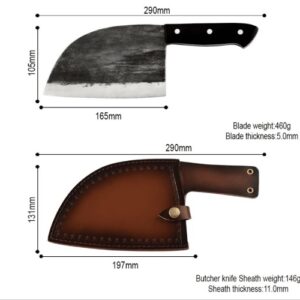 Artificial Forging Chopping Knives High Hardness