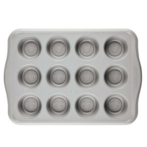 Farberware Disney Bake with Mickey Mouse Nonstick Muffin Pan, 12 Cup, Black