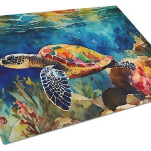 NEW Loggerhead Sea Turtle Glass Cutting Board Decorative Tempered Glass Kitchen Cutting and Serving Board Large Size Chopping Board