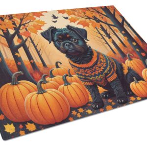 NEW Affenpinscher Fall Glass Cutting Board Decorative Tempered Glass Kitchen Cutting and Serving Board Large Size Chopping Board