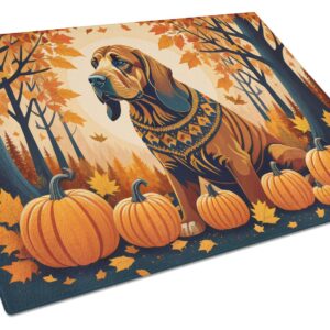NEW Bloodhound Fall Glass Cutting Board Decorative Tempered Glass Kitchen Cutting and Serving Board Large Size Chopping Board