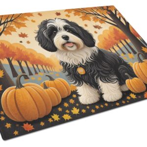 NEW Havanese Fall Glass Cutting Board Decorative Tempered Glass Kitchen Cutting and Serving Board Large Size Chopping Board