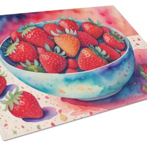 NEW Colorful Strawberries Glass Cutting Board Decorative Tempered Glass Kitchen Cutting and Serving Board Large Size Chopping Board