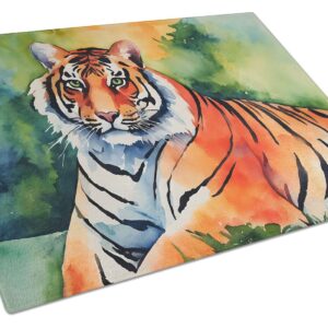 NEW Bengal Tiger Glass Cutting Board Decorative Tempered Glass Kitchen Cutting and Serving Board Large Size Chopping Board