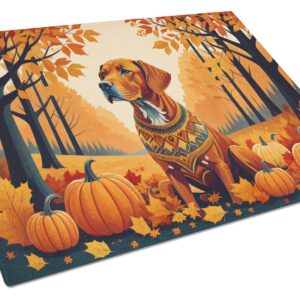 NEW Vizsla Fall Glass Cutting Board Decorative Tempered Glass Kitchen Cutting and Serving Board Large Size Chopping Board