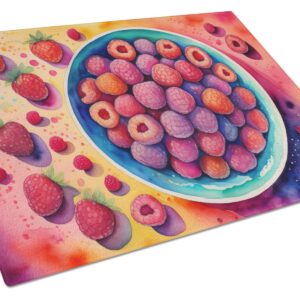 NEW Colorful Raspberries Glass Cutting Board Decorative Tempered Glass Kitchen Cutting and Serving Board Large Size Chopping Board