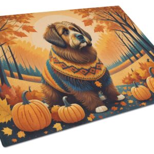 NEW Briard Fall Glass Cutting Board Decorative Tempered Glass Kitchen Cutting and Serving Board Large Size Chopping Board