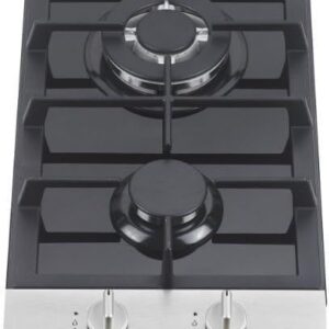 Ramblewood GC2-48P (LPG/Propane Gas) 2 burner gas cooktop, ETL Safety Certified.