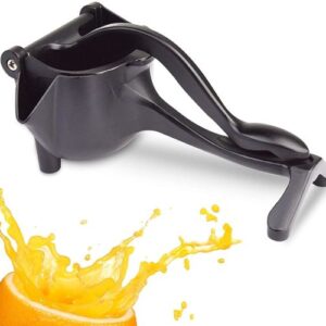 Manual Citrus Juicer; Hand Press Lemon Squeezer; Heavy Duty Juice Metal Aluminum Alloy Squeezer