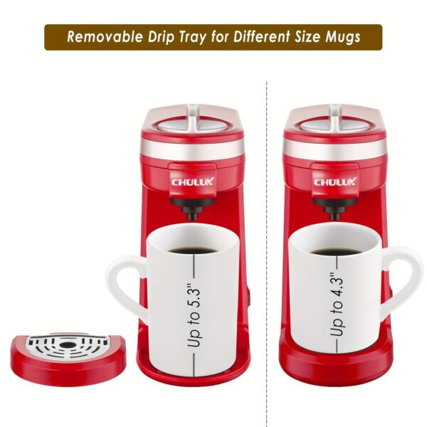 CHULUX Single Cup Coffee Maker Travel Coffee Brewer - Image 7