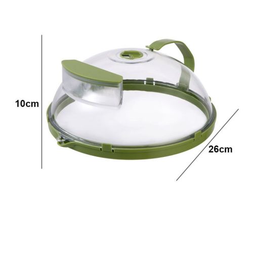Microwave Cover for Food, Clear Microwave Splatter Cover - Image 2