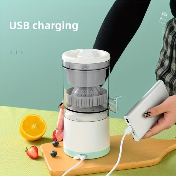 Multifunctional Juicer Household Fully Automatic Juicing Separation Small Portable Fresh Orange Juice Cup USB Charging - Image 5