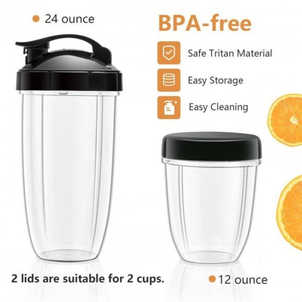 1000W Portable Blender with 6-Blade Design - Image 9
