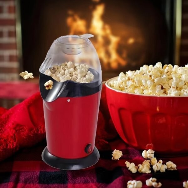 Portable Popcorn Maker Hot Air Popper Electric Popcorn Making Machine For Home PM-1800 - Image 4