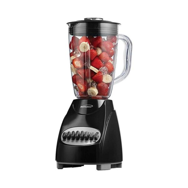 Brentwood Appliances 50 Ounce 12 Speed Pulse Electric Blender with Plastic Jar (black) - Image 3