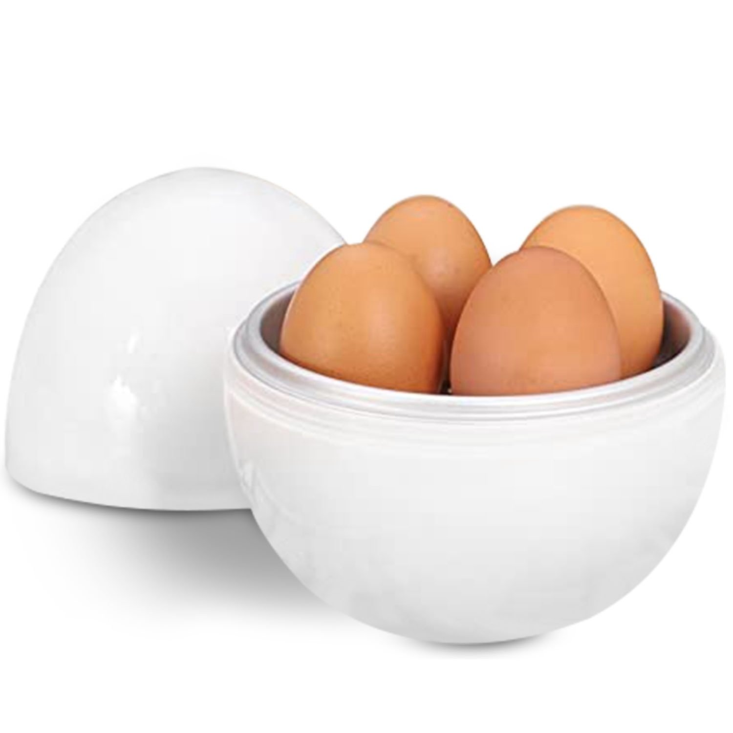 Microwave Egg Boiler Soft Medium Hard Egg Steamer Ball Shape Cooker - Image 13