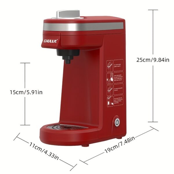 CHULUX Single Cup Coffee Maker Travel Coffee Brewer - Image 2