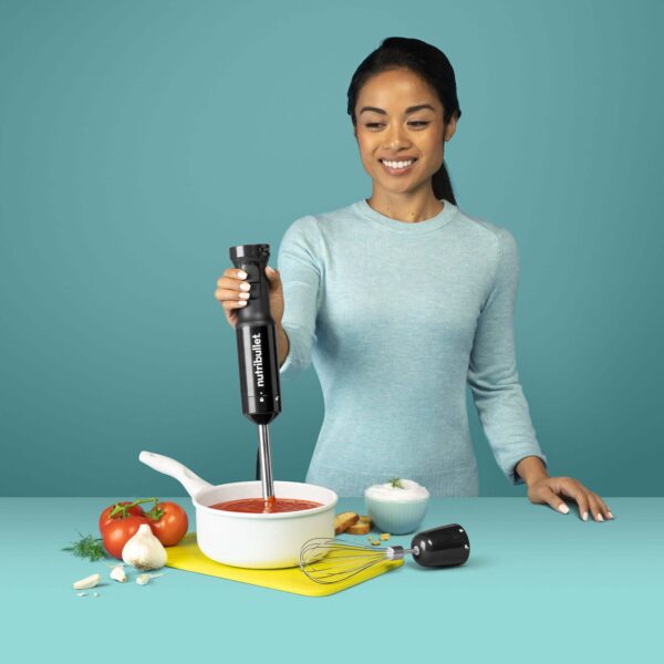 Nutribullet Immersion Blender 350 Watts with Variable Speeds Black NBI50100 - Image 2