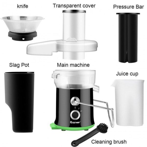2 Speed Wide Mouth Fruit and Vegetable Centrifugal Electric Juicer - Image 3
