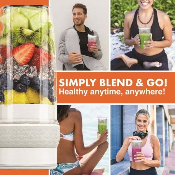 Bionic Blade Personal Blender Portable Blender Powerful Cordless Blender - Image 3