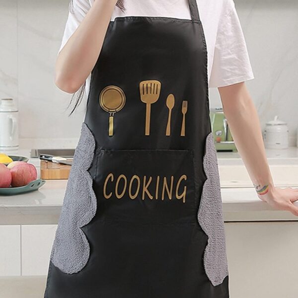 EW Kitchen Wipe Hand Apron Waterproof and Grease Resistant - Image 2