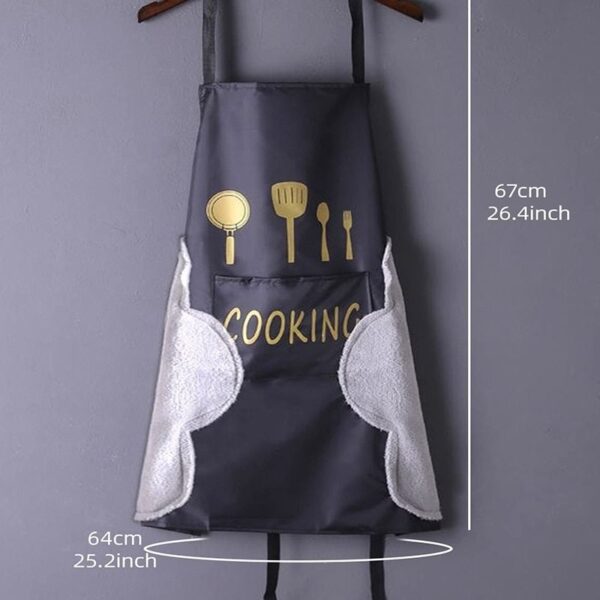 EW Kitchen Wipe Hand Apron Waterproof and Grease Resistant - Image 6