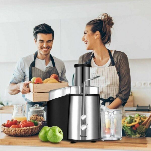 2 Speed Electric Wide Mouth Centrifugal Juice Extractor - Image 8