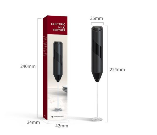 Home electric milk frother stirring handheld whisk portable whisk - Image 4