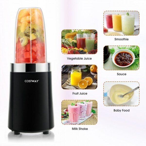 1000W Portable Blender with 6-Blade Design - Image 2