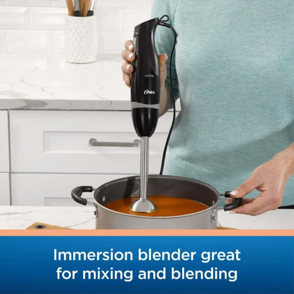 Oster Food Prep Kit with Immersion Blender, Electric Knife, and 2-Cup Capacity Mini Food Chopper, 350W - Image 2