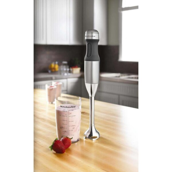 KitchenAid 2 Speed Contour Silver Hand Blender - Image 3