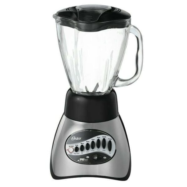 Oster Precise Blend 200 16-Speed Blender 6-Cup Capacity Gray 006812-001-NP0 - Image 2