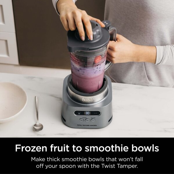 Ninja TWISTi HIGH-SPEED Blender DUO 3 Preset Auto-iQ Programs 34 oz Pitcher Capacity SS150 - Image 3