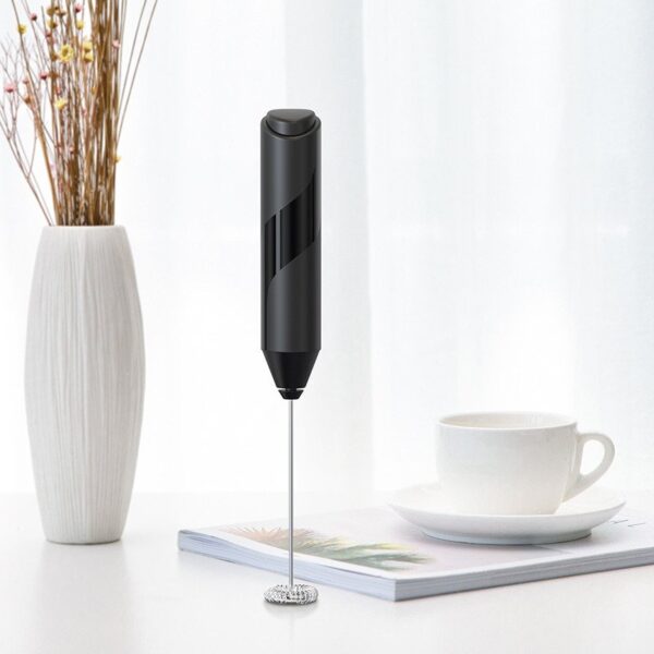 Home electric milk frother stirring handheld whisk portable whisk - Image 2