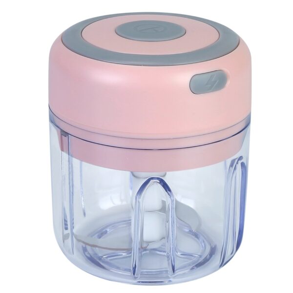 Mini Electric Garlic Chopper 8.45OZ Cordless Garlic Mincer Food Chopper - Image 8