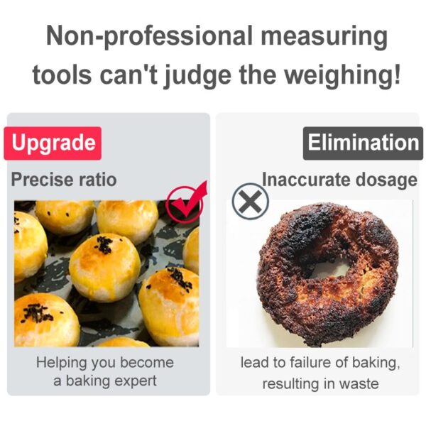 LCD Digital Kitchen Scale Electronic Cooking Food Weight Measuring Spoon 500g 0.1g Scale Mini Kitchen Tool Milk Coffee Tea Flour - Image 5
