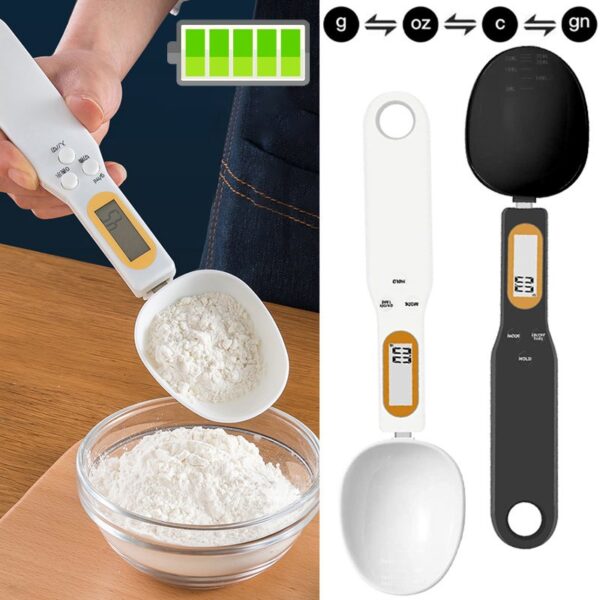 LCD Digital Kitchen Scale Electronic Cooking Food Weight Measuring Spoon 500g 0.1g Scale Mini Kitchen Tool Milk Coffee Tea Flour - Image 7