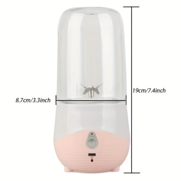 Portable Juicer Household Fruit Small Charging Mini Electric High Temperature Resistant Cup Body Juicer - Image 7
