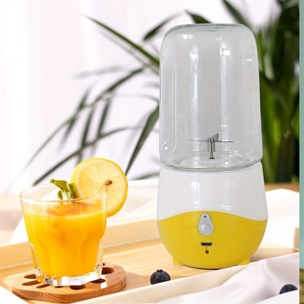 Portable Juicer Household Fruit Small Charging Mini Electric High Temperature Resistant Cup Body Juicer - Image 5