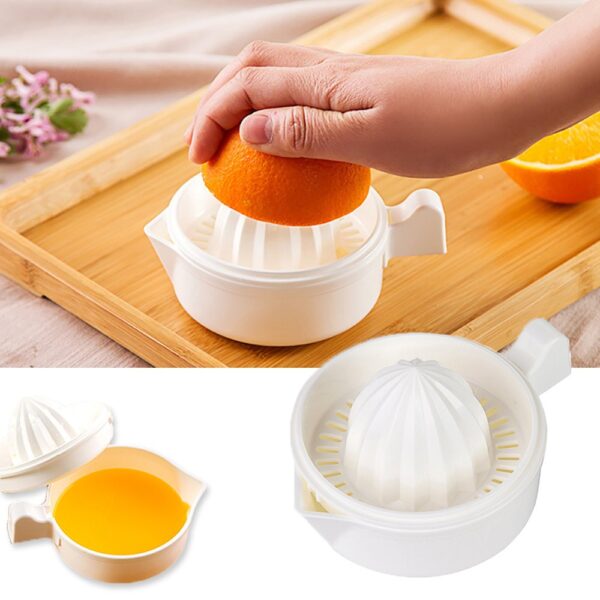 Manual Portable Citrus Juicer Kitchen Tools Plastic Orange Lemon Squeezer Multifunction Fruit Juicer Machine Kitchen Accessories - Image 4