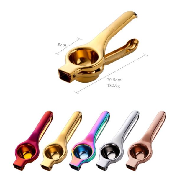 1 Pcs Lemon Squeezer Stainless Steel Orange Fruit Juicer Squeezer Orange Juicer Handle Press Multifunctional Kitchen Tools - Image 7