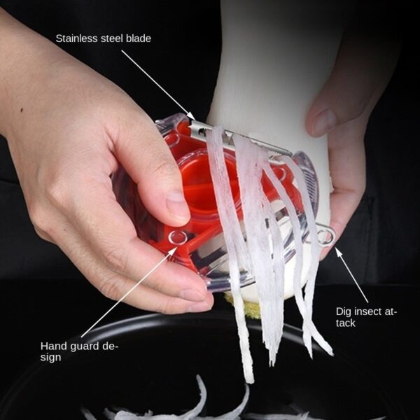 1pc Multi-functional Peeler/Slicer/Grater For Vegetables And Fruit; 3 In 1 Kitchen Tools - Image 6