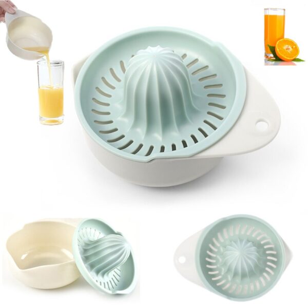 Manual Portable Citrus Juicer Kitchen Tools Plastic Orange Lemon Squeezer Multifunction Fruit Juicer Machine Kitchen Accessories - Image 6