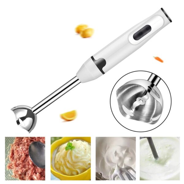 Hand Stick Handheld Immersion Blender Food Food Complementary Cooking Stick Grinder Electric Machine Vegetable Mixer - Image 7