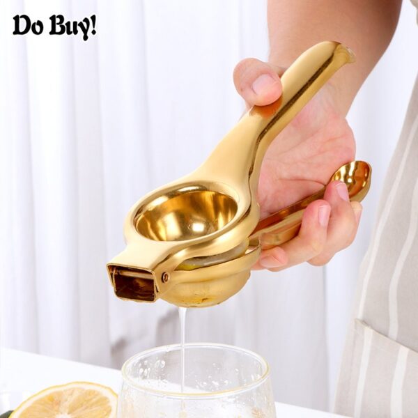1 Pcs Lemon Squeezer Stainless Steel Orange Fruit Juicer Squeezer Orange Juicer Handle Press Multifunctional Kitchen Tools - Image 3