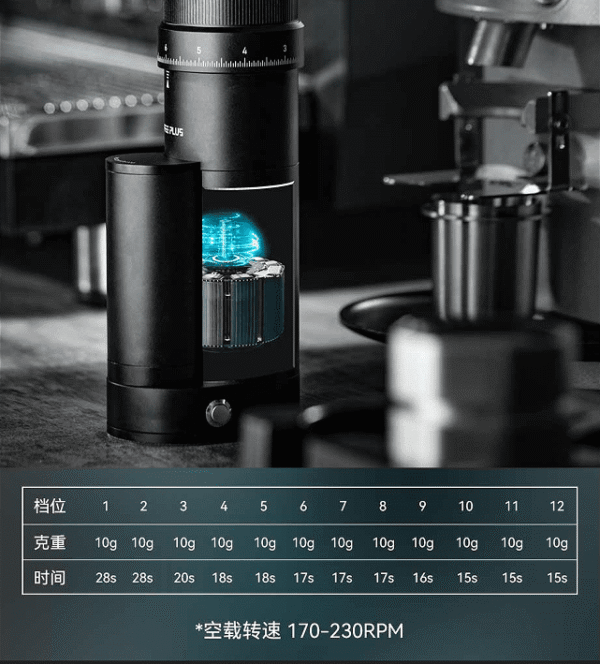 electric coffee bean grinder 24 gear adjusted powder eye coffee powder capacity 30g multi-functional domestic / commercial kitchen grinding - Image 18