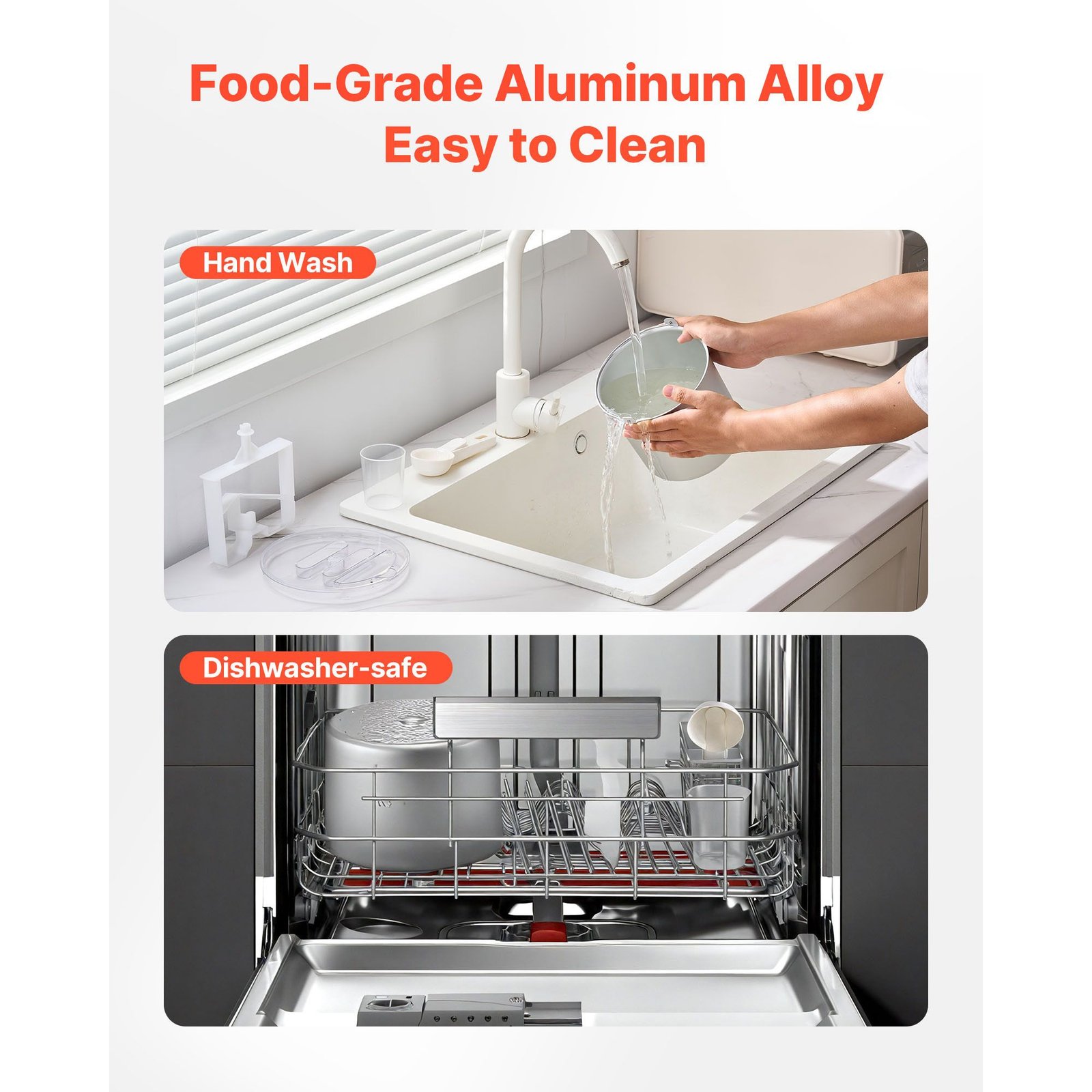 Automatic Ice Cream Maker with Built-in Compressor, 2 Quart No Pre-freezing Gelato Maker, Electric Sorbet-Maker, 3 Modes Compressor Ice Cream Machine for Home Kitchen - Image 6