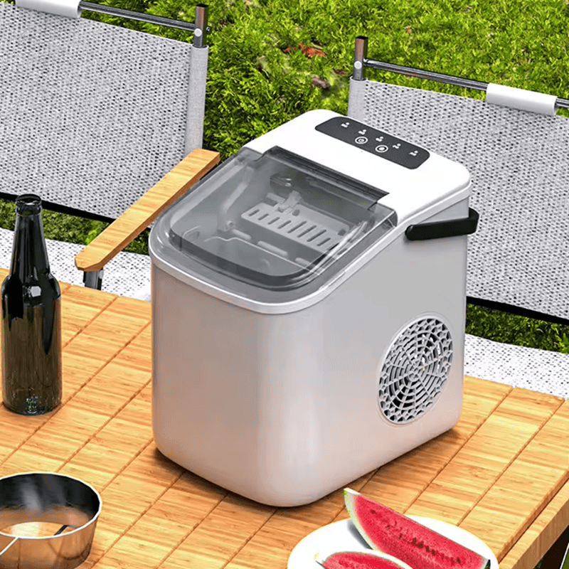 PSZ6Y10 Home Ice Maker-Outdoor Camping Ice Production 12kg/day bullet ice maker-PVC BPA-free, quick ice production. Coffee ice cubes, car fridge compatible. Alcohol ice maker with a - Image 21