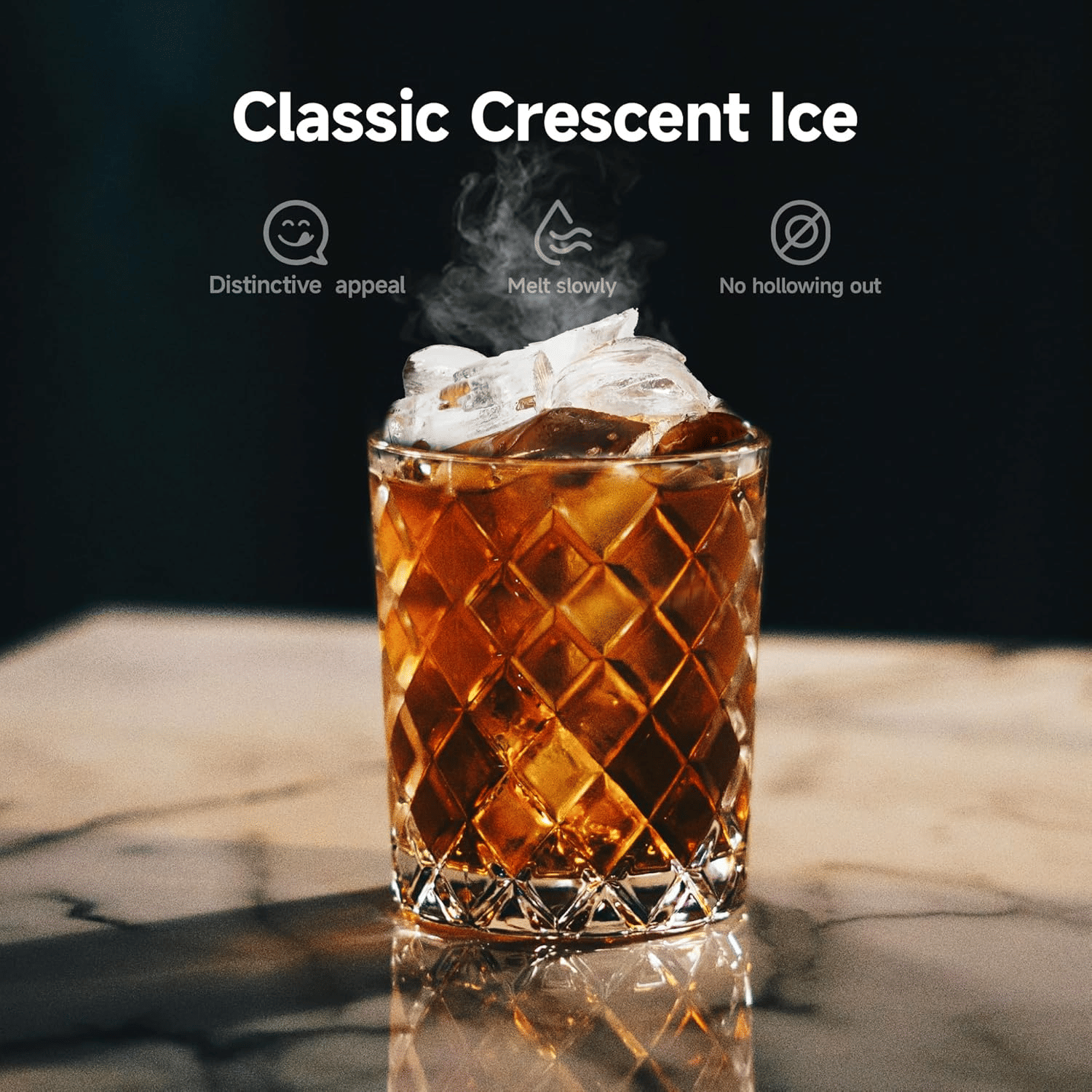 PSZ6Y10 Home Ice Maker-Outdoor Camping Ice Production 12kg/day bullet ice maker-PVC BPA-free, quick ice production. Coffee ice cubes, car fridge compatible. Alcohol ice maker with a - Image 42